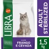 LIBRA CAT STERILIZED CHICKEN & BARLEY 1,5Kg